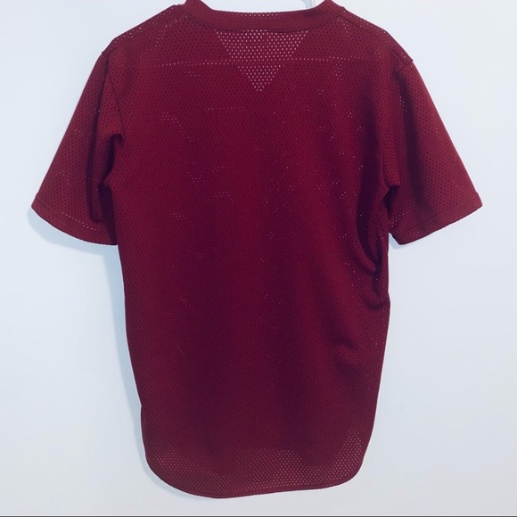 Vintage 80s MLB Burgundy Phillies Jersey - Picture 2 of 7